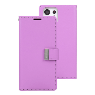 Samsung Galaxy S24 Ultra Compatible Case Cover Made Of Rich Diary - Purple
